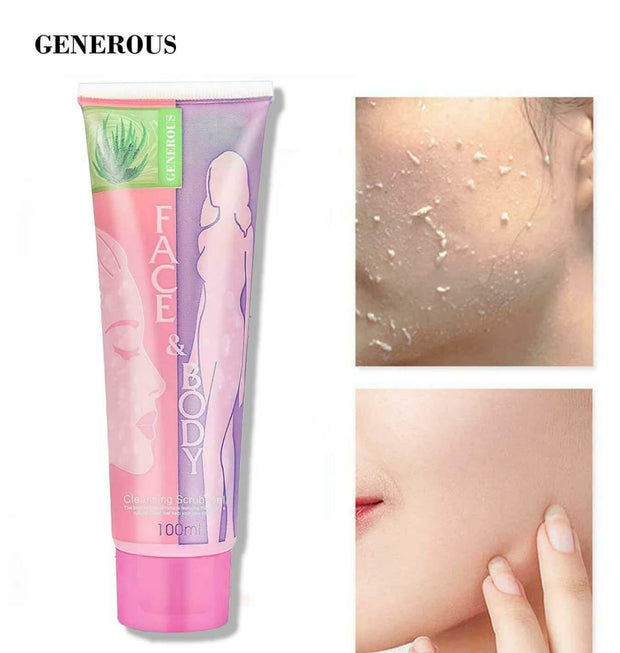 Skin Brightening And Cleansing Scrub Gel